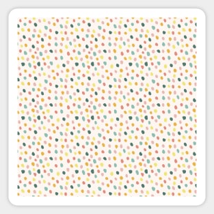 Polka Dot Confetti Sticker